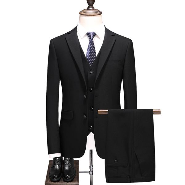 simple color large size mens piece sets 2021 autumn groom wedding classic formal suit business banquet wear x4x3, White;black
simple color large size mens piece sets 2021 autumn groom wedding classic formal suit business banquet wear x4x3, White;black