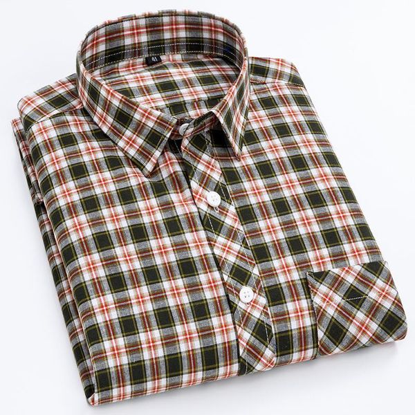 100% cotton long-sleeved plaid shirts for men fashion regular fit anti wrinkle comfortable mens checkered casual shirts 13colors, White;black
100% cotton long-sleeved plaid shirts for men fashion regular fit anti wrinkle comfortable mens checkered casual shirts 13colors, White;black