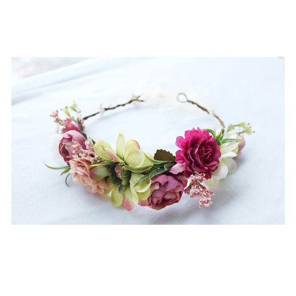 bride headdress flower wreath hairband wedding bridal hair accessories women wedding crown garlands girl's party qylzjt
bride headdress flower wreath hairband wedding bridal hair accessories women wedding crown garlands girl's party qylzjt