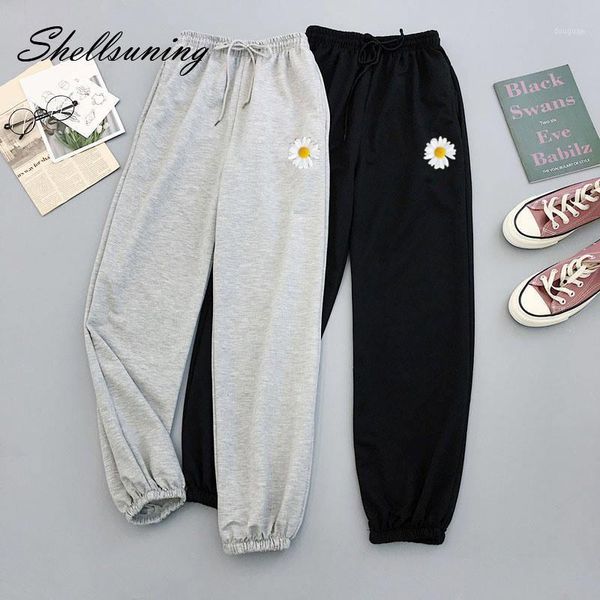 women's pants & capris shellsuning floral print ankle length harem women korean drawstring loose student streetwear female sport trouse, Black;white
women's pants & capris shellsuning floral print ankle length harem women korean drawstring loose student streetwear female sport trouse, Black;white