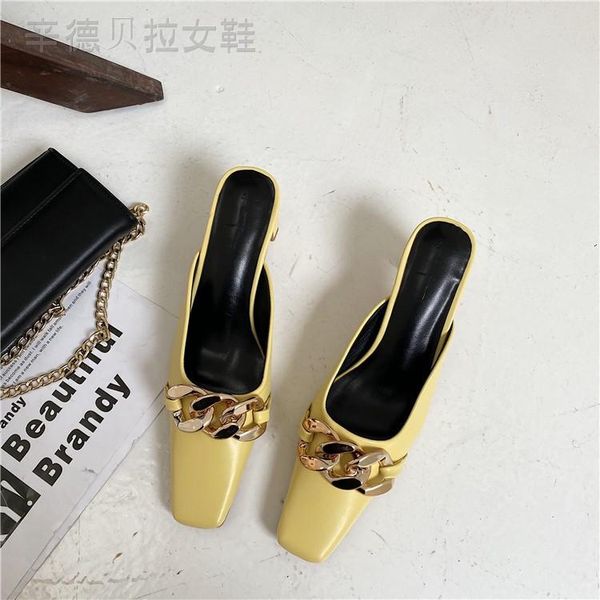 slippers med low casual square toe summer women's shoes pantofle rivet slides luxury cover 2021 rome pu hoof heels fabric rubber, Black
slippers med low casual square toe summer women's shoes pantofle rivet slides luxury cover 2021 rome pu hoof heels fabric rubber, Black