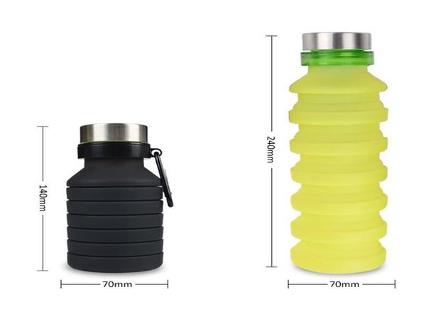 water bottles 100pcs/lot 550ml portable silicone folding bottle retractable outdoor climbing travel collapsible sports kettle b8011
water bottles 100pcs/lot 550ml portable silicone folding bottle retractable outdoor climbing travel collapsible sports kettle b8011