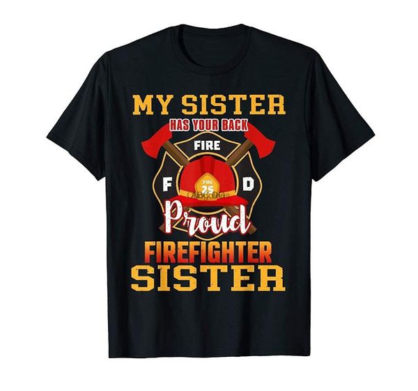 men's t-shirts my sister has your back proud firefighter sis t-shirt(1), White;black
men's t-shirts my sister has your back proud firefighter sis t-shirt(1), White;black
