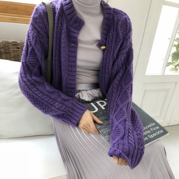 new 2021 japanese autumn and winter fashion with retro lazy single breasted crew neck long sleeve sweater 6 pjlv, White;black
new 2021 japanese autumn and winter fashion with retro lazy single breasted crew neck long sleeve sweater 6 pjlv, White;black
