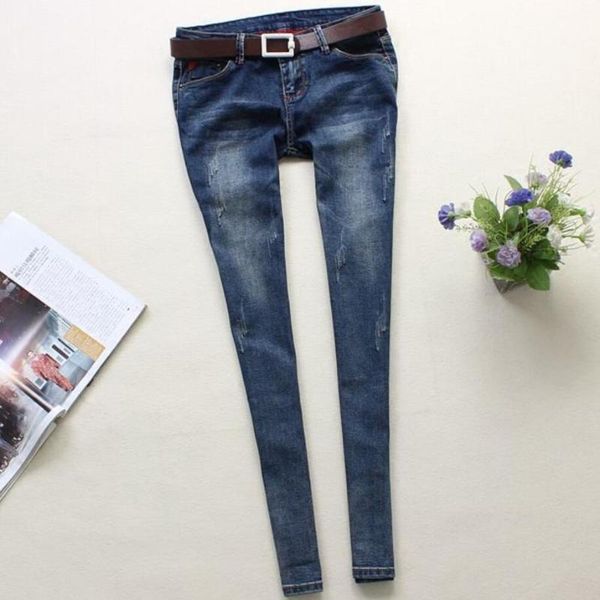 women's jeans skinny women spring fashion stretch denim trousers for slim plus size 26-31, Blue
women's jeans skinny women spring fashion stretch denim trousers for slim plus size 26-31, Blue