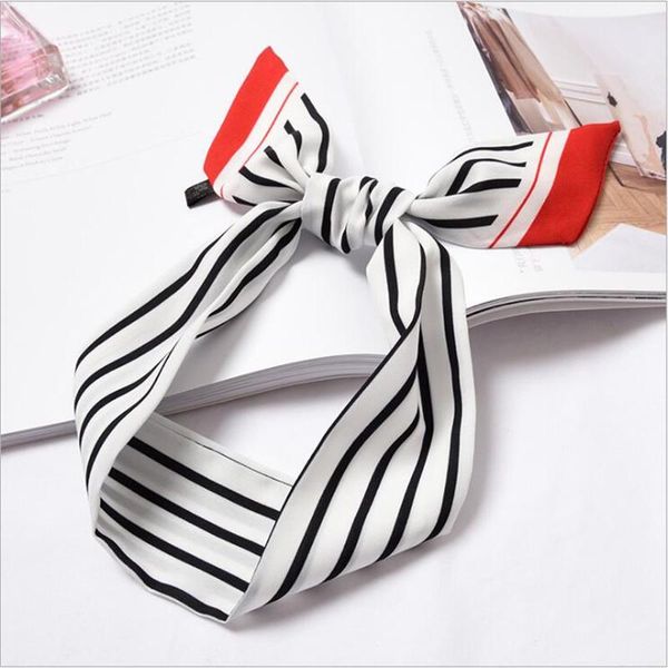 scarves casual women small silk scarf striped patchwork dot print floral letter bag handle ribbon long neck headwear wrap ties, Blue;gray
scarves casual women small silk scarf striped patchwork dot print floral letter bag handle ribbon long neck headwear wrap ties, Blue;gray