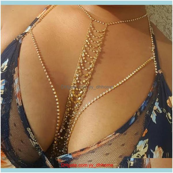 belly chains jewelry fashion simple necklace bra body chain jewelry super glittering beautiful full rhinestones gold color drop, Silver
belly chains jewelry fashion simple necklace bra body chain jewelry super glittering beautiful full rhinestones gold color drop, Silver