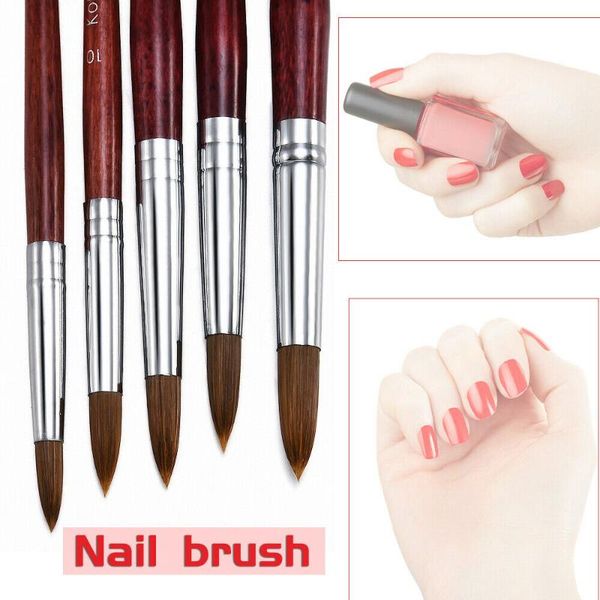 nail brushes sable hair acrylic brush manicure powder wood handle professional art tools, Yellow
nail brushes sable hair acrylic brush manicure powder wood handle professional art tools, Yellow