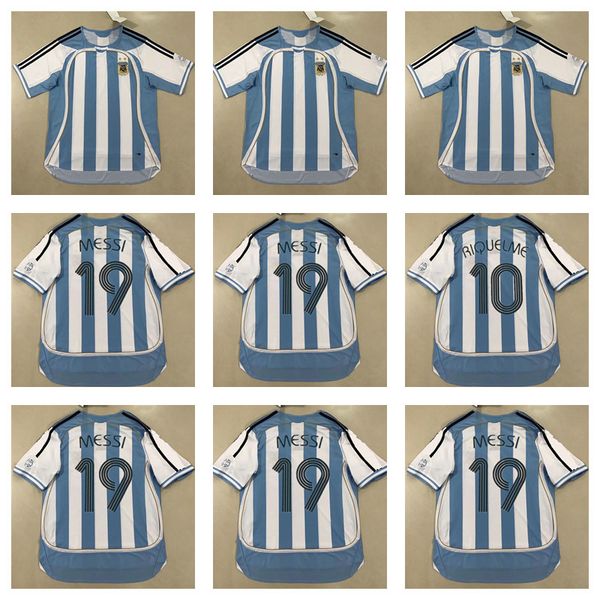 2006 retro version argentina soccer jersey 06/07 world cup #19 messi #10 riquelme soccer shirt #9 crespo football uniform aa, Black;yellow
2006 retro version argentina soccer jersey 06/07 world cup #19 messi #10 riquelme soccer shirt #9 crespo football uniform aa, Black;yellow