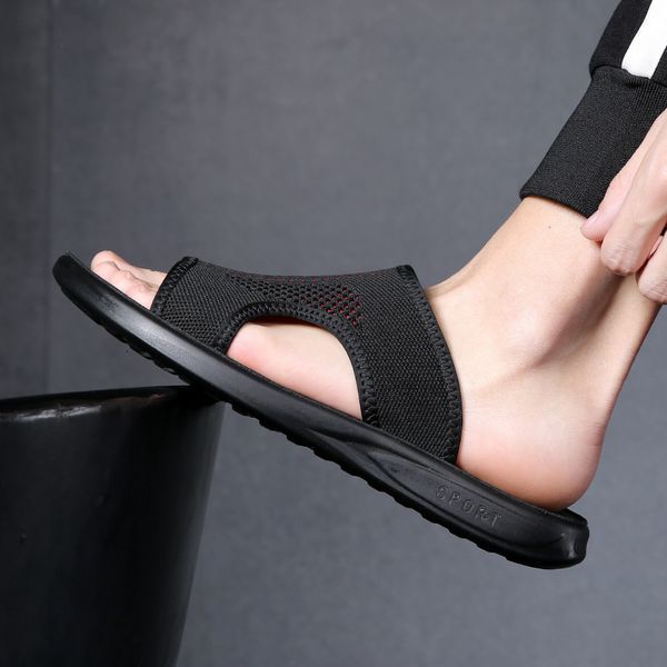dress shoes malha summer men outdoor bath slippers breathable beach flip flops indoor fashion slides man home flat sandals tq07, Black
dress shoes malha summer men outdoor bath slippers breathable beach flip flops indoor fashion slides man home flat sandals tq07, Black