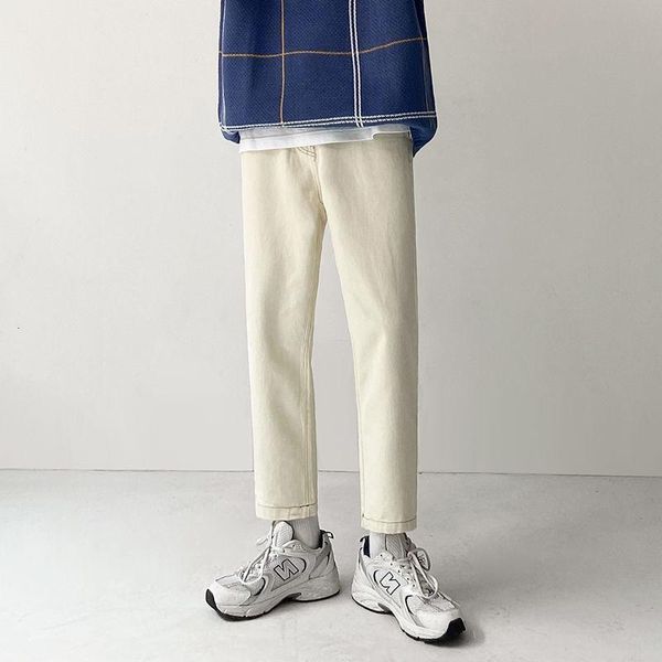 men's jeans korean straight leg slim fashion retro casual khaki men streetwear wild hip-hop denim trousers mens -2xl, Blue
men's jeans korean straight leg slim fashion retro casual khaki men streetwear wild hip-hop denim trousers mens -2xl, Blue