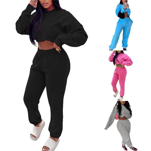 women's two piece pants autumn casual women solid color tracksuit hoodies suit fashion long sleeve sweatshirt and, White
women's two piece pants autumn casual women solid color tracksuit hoodies suit fashion long sleeve sweatshirt and, White