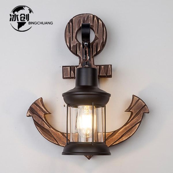 creative antique led studio clothing store restaurant cafe bar aisle corridor solid wood glass old retro wall lamp
creative antique led studio clothing store restaurant cafe bar aisle corridor solid wood glass old retro wall lamp