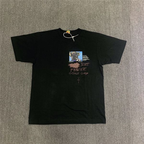 2021 new travis scott cactus jack p t-shirt men women jackboys fashion casual tees oversized ogev, White;black