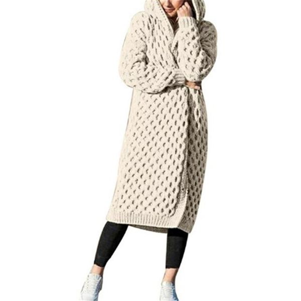 sweater women white s-5xl plus size loose hooded cardigans autumn winter fashion long knitted sweaters feminina lr909 210531, White;black
sweater women white s-5xl plus size loose hooded cardigans autumn winter fashion long knitted sweaters feminina lr909 210531, White;black