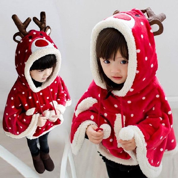 coat children's christmas cloak 2021 winter clothing holiday elk baby thickened plus velvet shawl top, Blue;gray
coat children's christmas cloak 2021 winter clothing holiday elk baby thickened plus velvet shawl top, Blue;gray