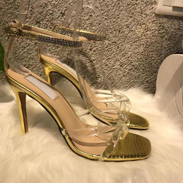 sandals fashion women shoes gold snake python strappy ankle high heels 10cm, Black
sandals fashion women shoes gold snake python strappy ankle high heels 10cm, Black
