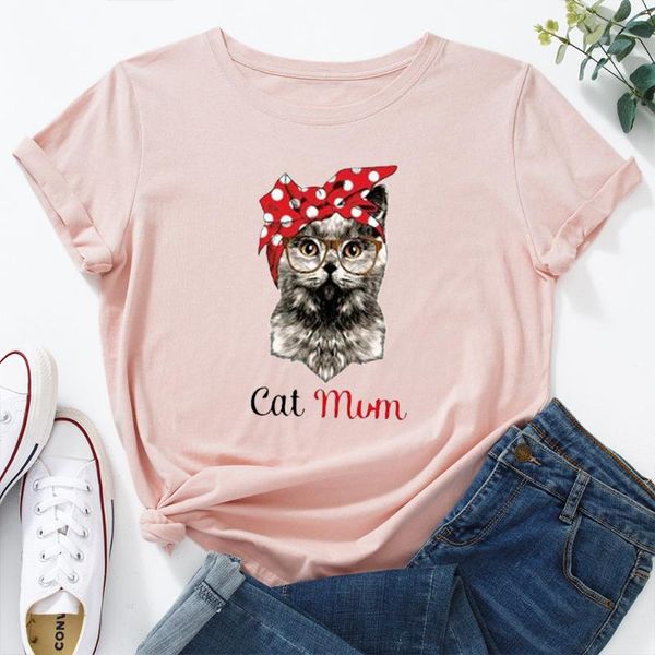 2021 summer plus size cat mum print tshirt women 100%cotton women t shirt o neck short sleeve tee t-shirt shirts, White
2021 summer plus size cat mum print tshirt women 100%cotton women t shirt o neck short sleeve tee t-shirt shirts, White