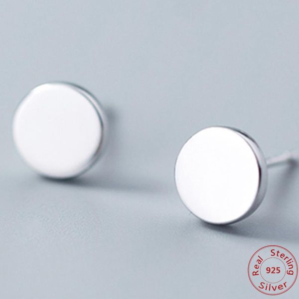 stud real 925 sterling silver ear studs earrings round shaped with push back women men, Golden;silver
stud real 925 sterling silver ear studs earrings round shaped with push back women men, Golden;silver