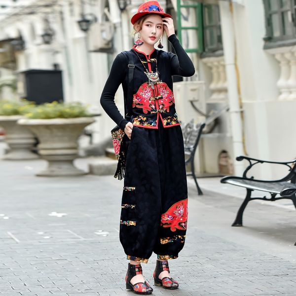 chinese style clothing women hanfu spring retro vintage waistcoat embroider ethnic cotton blouses 2021 ladies chinese 11980, Red
chinese style clothing women hanfu spring retro vintage waistcoat embroider ethnic cotton blouses 2021 ladies chinese 11980, Red