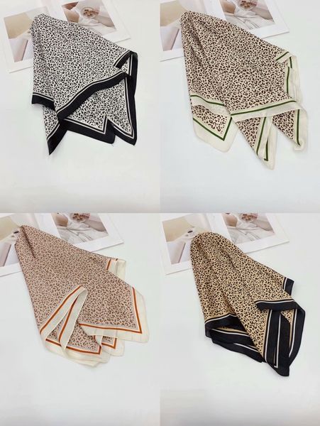 handkerchief 2021 female leopard print imitation silk 70cm square scarf binding bag clothing versatile small, White
handkerchief 2021 female leopard print imitation silk 70cm square scarf binding bag clothing versatile small, White