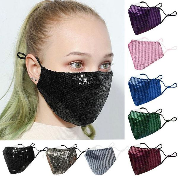 face masks fashion blingbling sequin paillette designer luxury mask washable reusable masks mascarillas protective adjustable mask
face masks fashion blingbling sequin paillette designer luxury mask washable reusable masks mascarillas protective adjustable mask