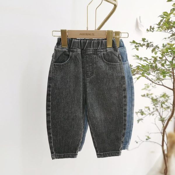 2021 spring new kids trousers baby casual loose jeans for girls boys korean solid light children's denim pants, Blue
2021 spring new kids trousers baby casual loose jeans for girls boys korean solid light children's denim pants, Blue