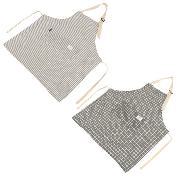 2pcs fashion kitchen apron practical apron with pocket linen kitchen aprons 
2pcs fashion kitchen apron practical apron with pocket linen kitchen aprons