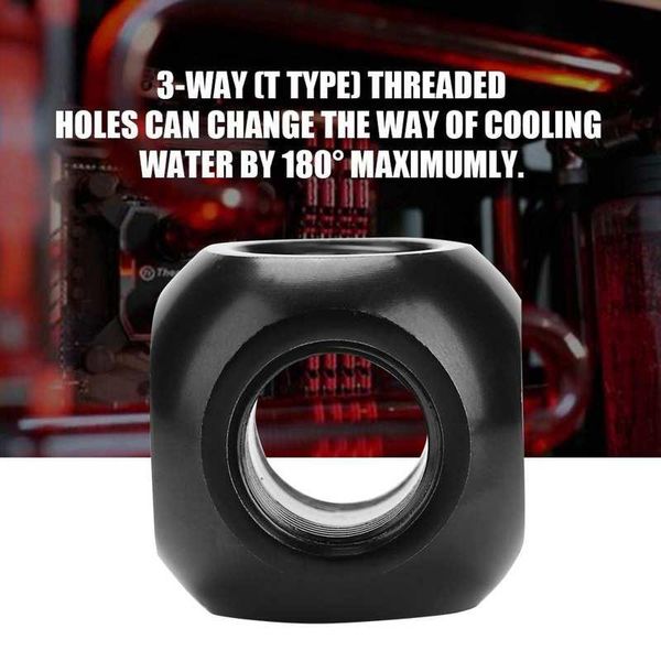 2colors computer water cooling fitting spherical connector g1/4 threaded 3 way brass adapter new
2colors computer water cooling fitting spherical connector g1/4 threaded 3 way brass adapter new