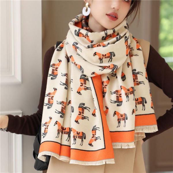 scarves 2021 winter cashmere warm scarf pashmina stoles women print thick double-sided shawl warps hijab bufanda female echarpe, Blue;gray
scarves 2021 winter cashmere warm scarf pashmina stoles women print thick double-sided shawl warps hijab bufanda female echarpe, Blue;gray