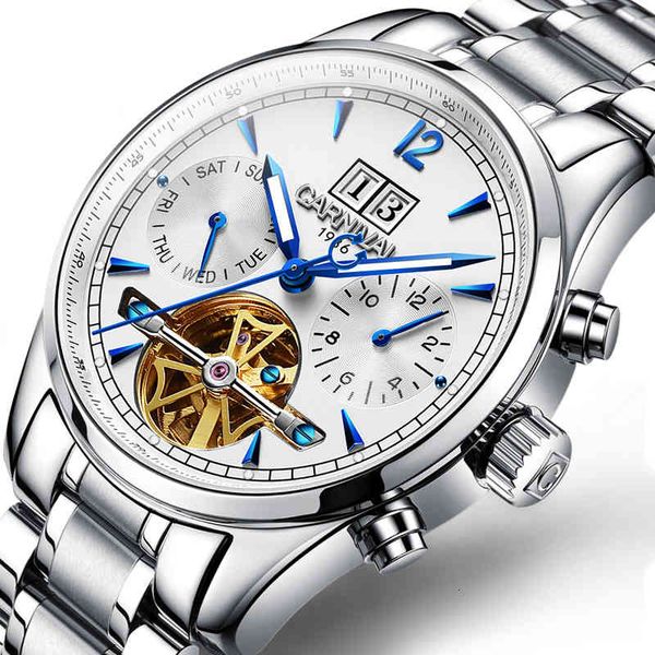 tours and clocks men carnival fashion skeleton clocks automatic mechanical calendar lighting turn waterproof reloj hombre 2021, Slivery;brown
tours and clocks men carnival fashion skeleton clocks automatic mechanical calendar lighting turn waterproof reloj hombre 2021, Slivery;brown