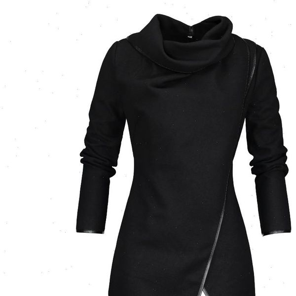 2021 autumn spring coat women fashion black split turtleneck slim overcoat casual plus size ladies coats outwear, Tan;black
2021 autumn spring coat women fashion black split turtleneck slim overcoat casual plus size ladies coats outwear, Tan;black