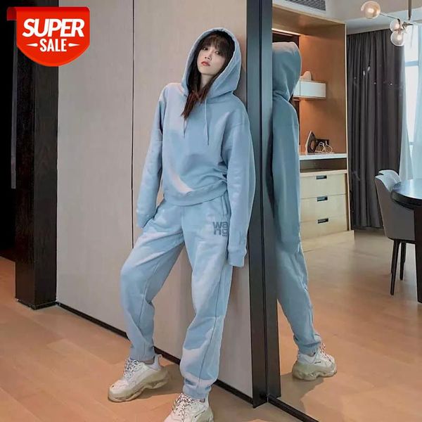 new autumn winter women sports suit women's solid velvet hoodies loose slim pants two piece sets #0p0w, White
new autumn winter women sports suit women's solid velvet hoodies loose slim pants two piece sets #0p0w, White