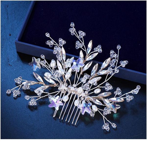 trendy star crystal rhinestone wedding hair combs hair accessories for bridal headpiece hair ornaments women jllvdt, Silver
trendy star crystal rhinestone wedding hair combs hair accessories for bridal headpiece hair ornaments women jllvdt, Silver