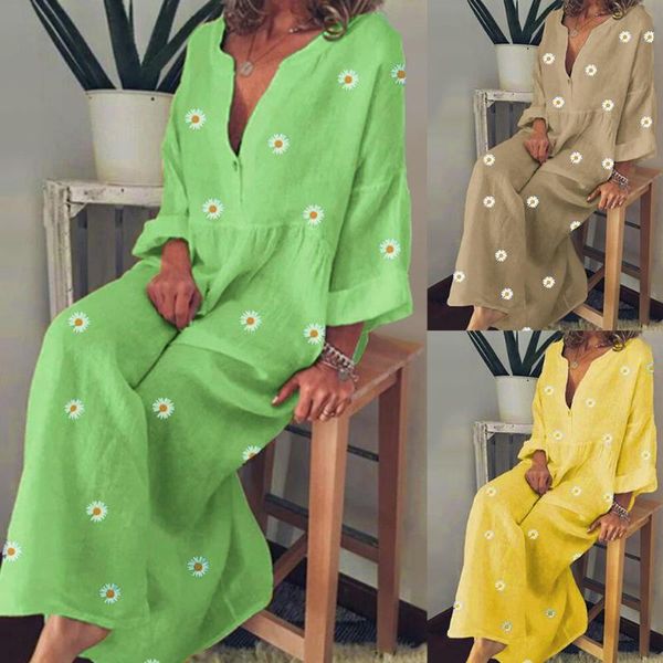 5xl elegant party dress women summer vintage fashion deep v neck long sleeve marguerite print large hem long dress vestidos, Black;gray
5xl elegant party dress women summer vintage fashion deep v neck long sleeve marguerite print large hem long dress vestidos, Black;gray