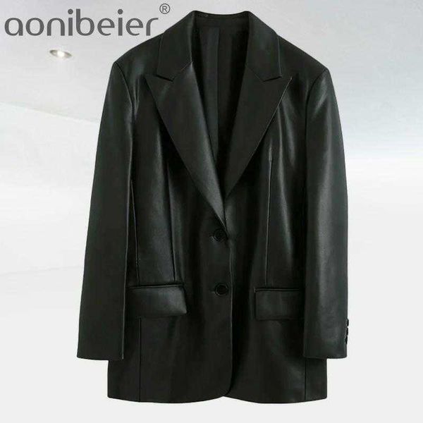 chic women's coat black solid pu button pocket long sleeve v-neck coats female fashion casual office lady 210604
chic women's coat black solid pu button pocket long sleeve v-neck coats female fashion casual office lady 210604