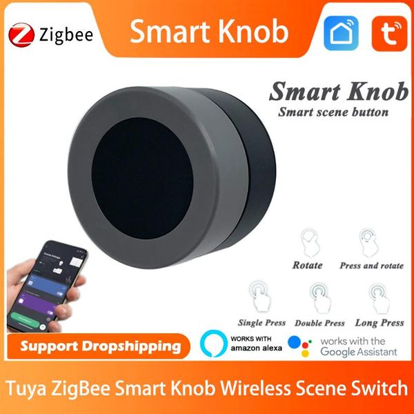 smart home control tuya zigbee knob wireless scene switch button controller battery powered automation scenario for devices
smart home control tuya zigbee knob wireless scene switch button controller battery powered automation scenario for devices