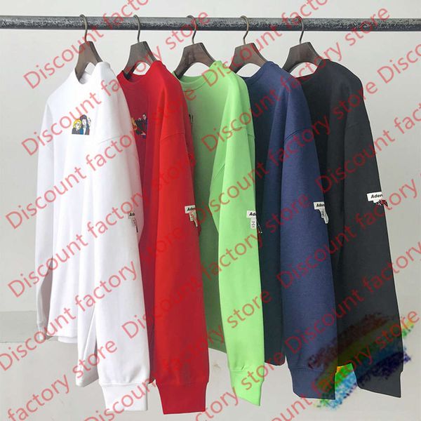 5colors sweatshirts men women print hoodies sleeve crewneck, Black
5colors sweatshirts men women print hoodies sleeve crewneck, Black