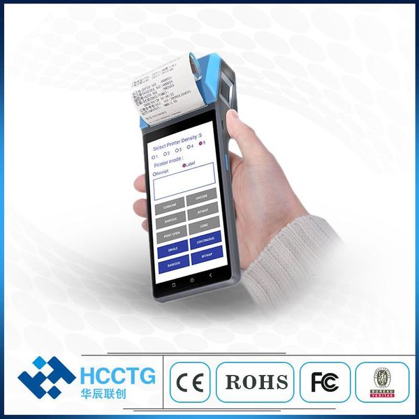 printers android 10.0 wifi/bt/4g/3g/2g payment terminal with thermal printer (z300)