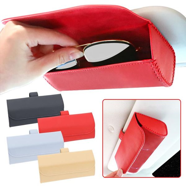 storage bags car glasses case leather multi-function sun visor card sunglasses clip sunshade supplies
storage bags car glasses case leather multi-function sun visor card sunglasses clip sunshade supplies
