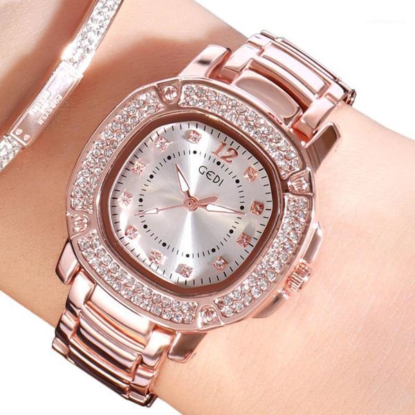 wristwatches gedi relogio feminino female watch women wristwatch waterproof casual rhinestone quartz women's watches luxury 2021 ladies, Slivery;brown
wristwatches gedi relogio feminino female watch women wristwatch waterproof casual rhinestone quartz women's watches luxury 2021 ladies, Slivery;brown