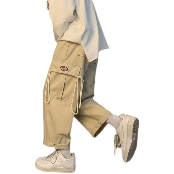 men's pants overalls trendy korean loose straight streetwear fashion hip hop trousers spring and autumn cargo men 3xl, Black
men's pants overalls trendy korean loose straight streetwear fashion hip hop trousers spring and autumn cargo men 3xl, Black