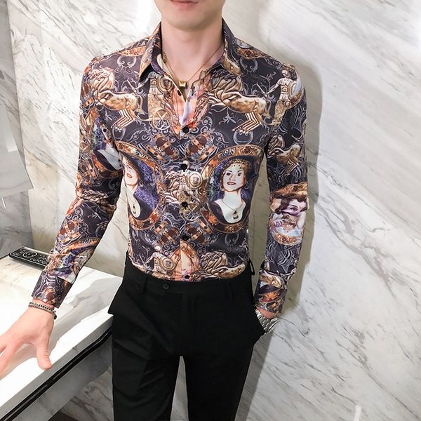 quality new high british shirt long masculine clothes 2021 thin casual fit all digital matches tuxedo print homme blouse 8khz, Black;brown
quality new high british shirt long masculine clothes 2021 thin casual fit all digital matches tuxedo print homme blouse 8khz, Black;brown