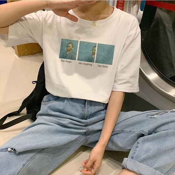 harajuku van gogh oil mens and womens painting print vintage meme fun women t shirt summer ulzzang fashion casual, White;black
harajuku van gogh oil mens and womens painting print vintage meme fun women t shirt summer ulzzang fashion casual, White;black