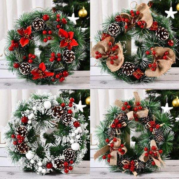 decorative flowers & wreaths christmas wreath artificial pine cone red berry garland hanging ornaments front door wall decorations merry tre
decorative flowers & wreaths christmas wreath artificial pine cone red berry garland hanging ornaments front door wall decorations merry tre