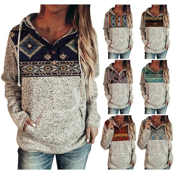 women's hoodies & sweatshirts ladies grey aztec geometric printed pullover long sleeve hooded tribal ethnic style sweatshirt, Black
women's hoodies & sweatshirts ladies grey aztec geometric printed pullover long sleeve hooded tribal ethnic style sweatshirt, Black