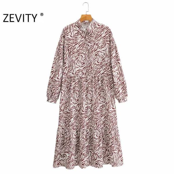 zevity autumn women vintage animal texture print shirt dress office ladies chic pleats big swing casual business vestido ds4548 210603, Black;gray
zevity autumn women vintage animal texture print shirt dress office ladies chic pleats big swing casual business vestido ds4548 210603, Black;gray