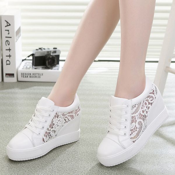 summer sneakers women shoes cutout lace white shoes casual canvas shoes inner elevated platform tenis feminino aa-351
summer sneakers women shoes cutout lace white shoes casual canvas shoes inner elevated platform tenis feminino aa-351
