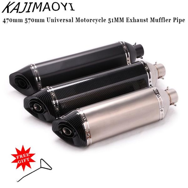 motorcycle exhaust system 36-51mm universal pipe muffler escape moto for rc390 z800 gsxr750 tmax530 xmax300 250 cbr500
motorcycle exhaust system 36-51mm universal pipe muffler escape moto for rc390 z800 gsxr750 tmax530 xmax300 250 cbr500