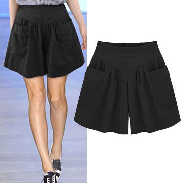 summer shorts women 5xl casual 4xl pleated high waist pockets wide leg thin elastic plus size all-match loose soft cotton 210527, White;black
summer shorts women 5xl casual 4xl pleated high waist pockets wide leg thin elastic plus size all-match loose soft cotton 210527, White;black